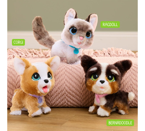 furreal friends 28059j Интерактивная игрушка "Кошечка на поводке"