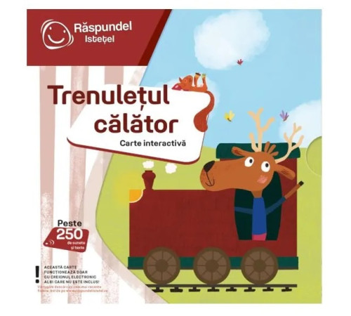 raspundel istetel 55797 carte mini " trenuletul calator" (ro)