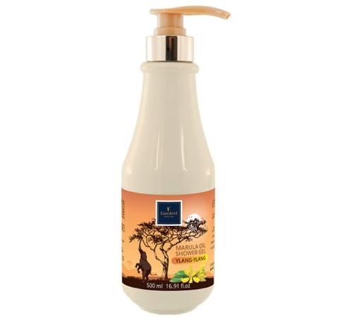  famirel gel de duș "marula oil" ylang-ylang (500 ml.) 085694