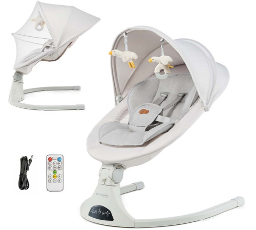 kinderkraft Электронные качели "tulsy" бежевый