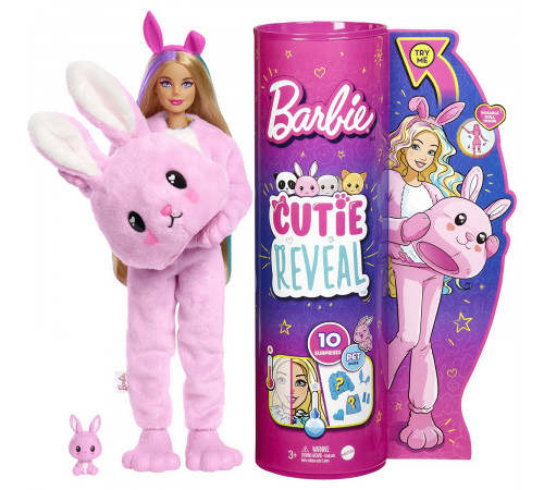 barbie hhg19 păpuşă "cutie reveal: iepuraș" 