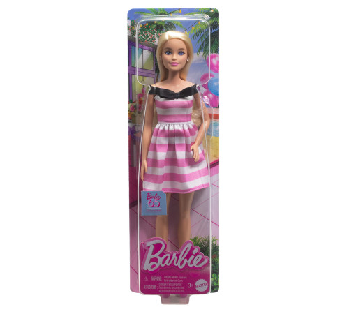 barbie hth66 papusa barbie "65th anniversary" in tinuta vintage