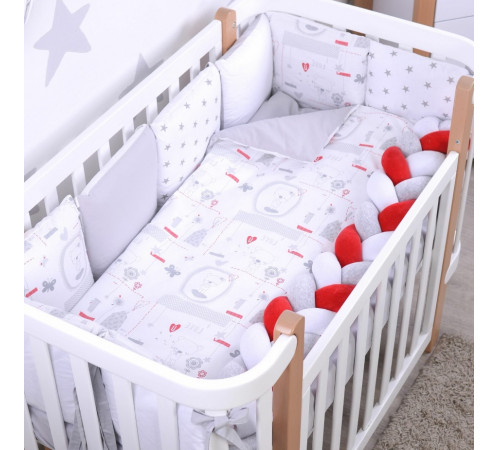 Veres 216.004 Постельное бельё "Bear House grey" (6 ед.)  veres 216.004 Постельное бельё "bear house grey" (6 ед.)