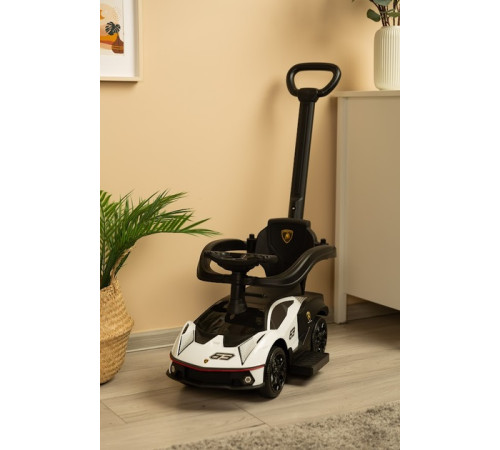 toyz-2588 Машина с ручкой "lamborghini essenza" белый