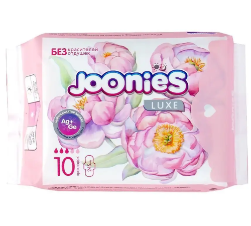  joonies luxe Прокладки женские дневные (10 шт.)