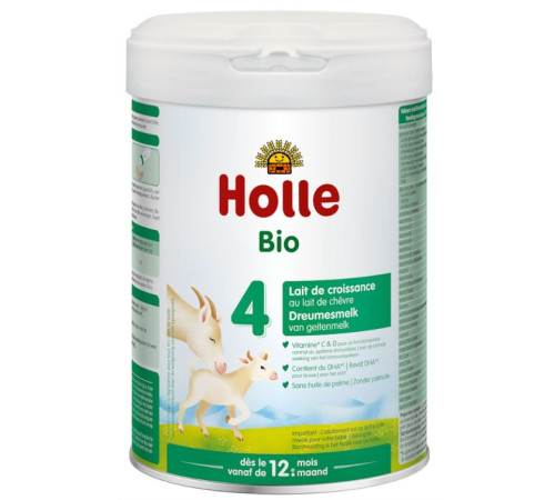  lapte praf de capra holle organic 4 (12 luni+) 800 gr.
