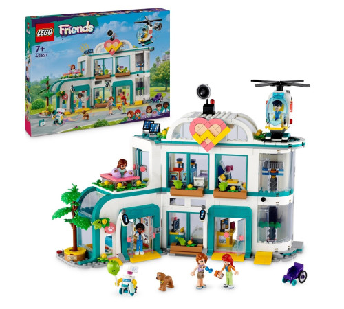 lego friends 42621 constructor "spitalul orasului heartlake" (1045 el.)