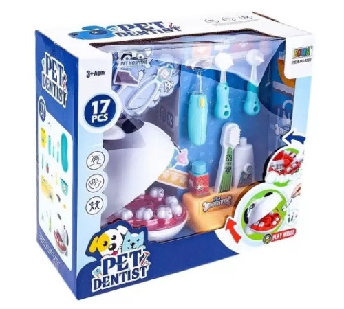 op 200693618 Игровой набор "Стоматолог" (17 предметов)