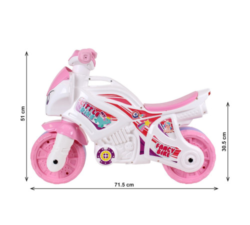 technok 5798 motocicletă pentru copii (roz)