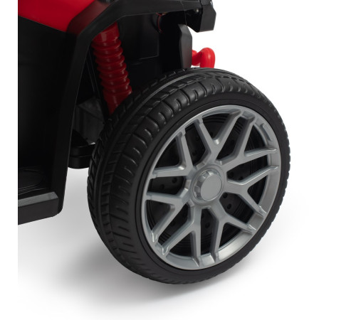 baby mix 56317 mașină cu mâner  "mega prime eva" rosu