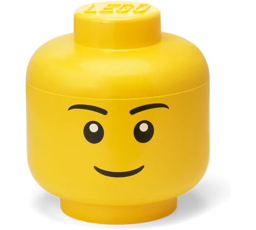  lego Контейнер для хранения small head - boy (16х19,3 см)