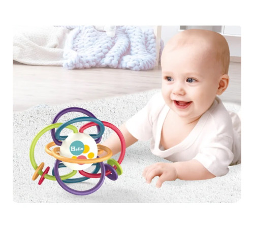 bibiin toys 6002 jucarie senzorială pentru dentiție "minge"