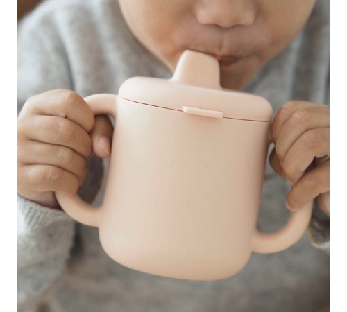 beaba 5068 set de masa din silicon (3 piese) roz