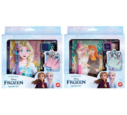 as kids 1027-64235 Дневник с замком и ручкой "frozen" (в асс.)