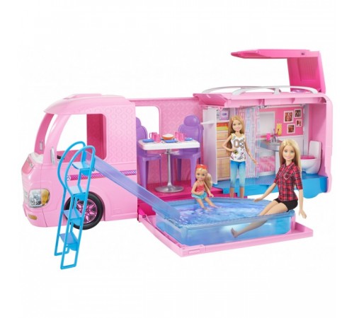 Barbie FBR34 Трейлер для путешествий Барби barbie fbr34 Трейлер для путешествий Барби