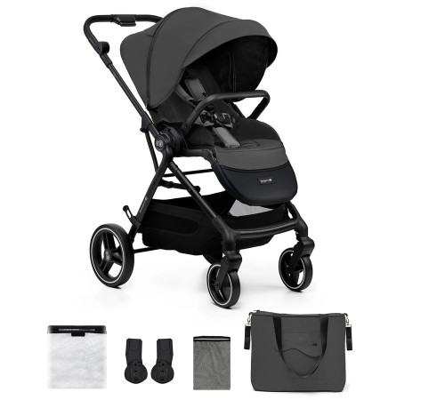 kinderkraft Прогулочная коляска yoxi серый