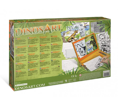 dinosart 15151 Набор для творчества "tracing light pad"