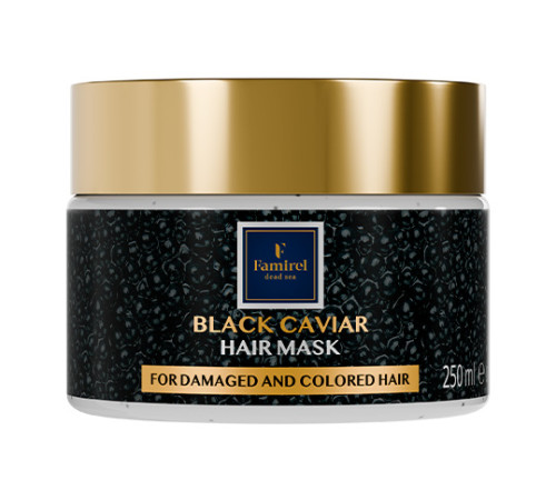 famirel mască de păr "black caviar" (250 ml) 086493