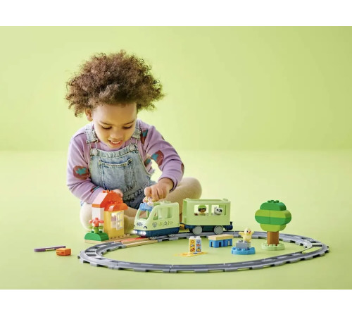 lego duplo 10427 constructor «tren de aventură interactiv» (57 el.)