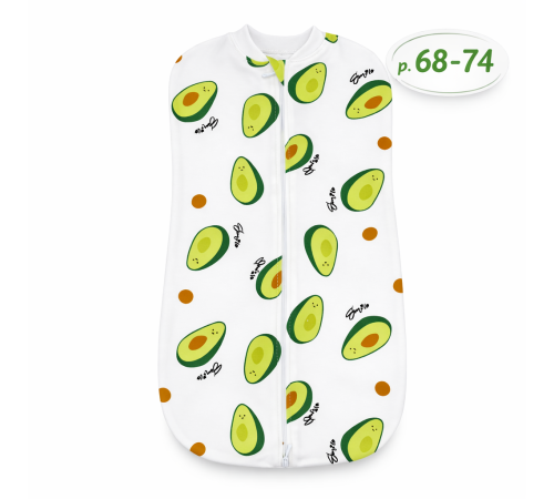  minikin 201000368-74 pelinca-cocon "i like" (m. 68-74) avocado