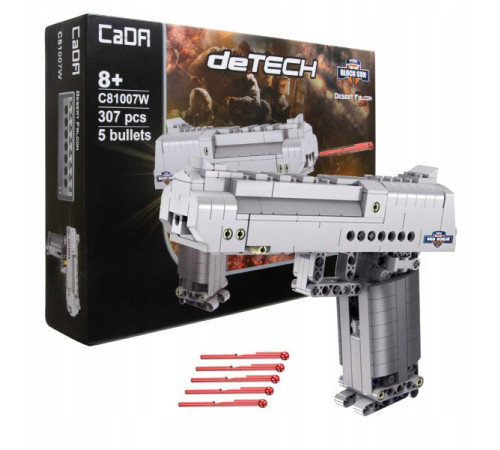 cada c81007w constructor "pistolul desert falcon" (307 el.)
