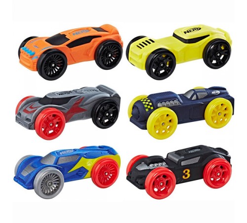 nerf c0774 set de 3 mașini "nitro" în sort.