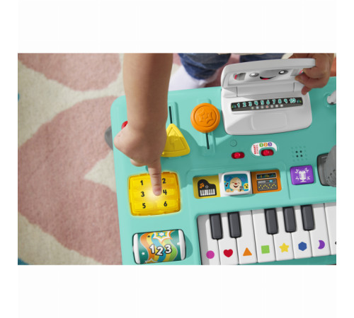 fisher-price hlm43 ​Интерактивный столик "Музыкант"