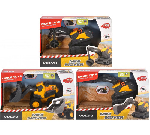 Jucării pentru Copii - Magazin Online de Jucării ieftine in Chisinau Baby-Boom in Moldova dickie 3722006 echipament de constructii volvo (13 cm.) in sort.
