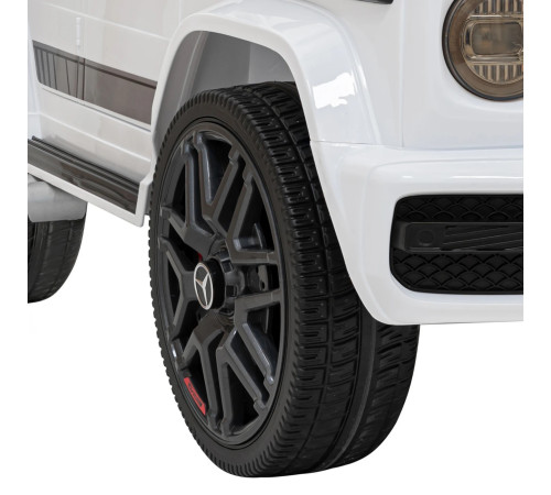 ramiz Машина на аккумуляторе mercedes g63 amg  белый