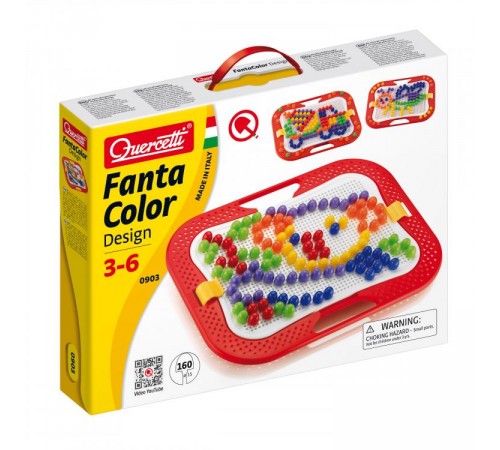 Quercetti 0903 Мозаика FANTACOLOR 150шт quercetti 0903 Мозаика fantacolor 150шт