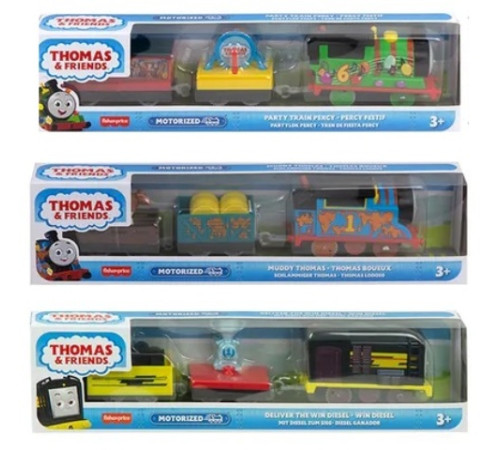 thomas & friends hfx97 Моторизованный паровозик "Томас и друзья" в асс.