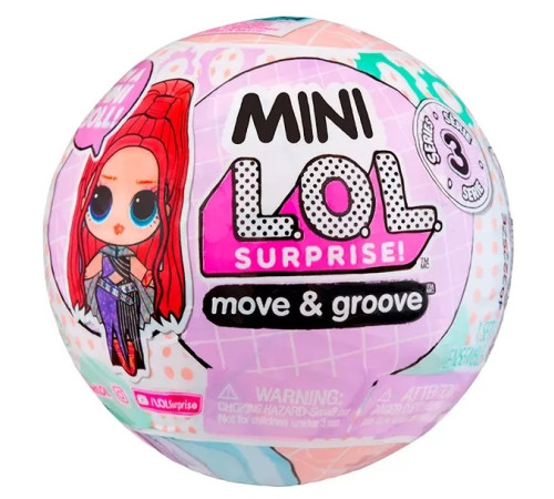  l.o.l. 588443 papusa surprise! seria move & groove s3 (in sort.)