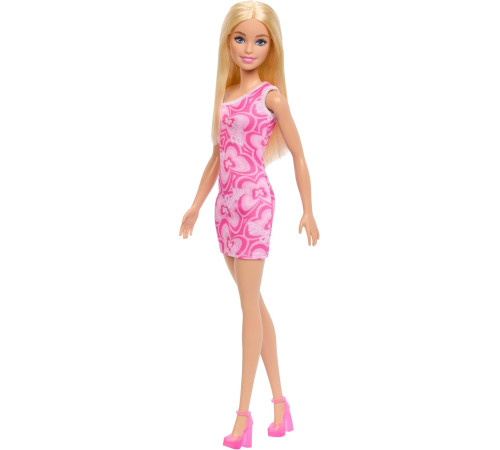 Детский&nbsp;магазин в Кишиневе в Молдове barbie jlg03 Кукла "Супер стиль" в розовом платье с принтом