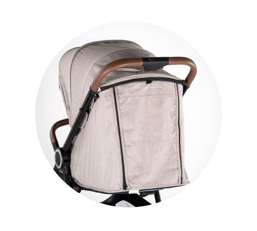 chipolino lkul02503tr Коляска "ultera"  (до 22 кг.) tiramisu