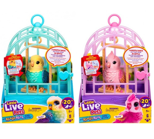  little live pets 26683 Интерактивная игрушка "Говорящая птичка" (в асс.)
