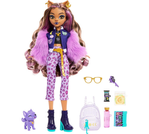 monster high hrp65 papusa "clawdeen wolf" noua generatie