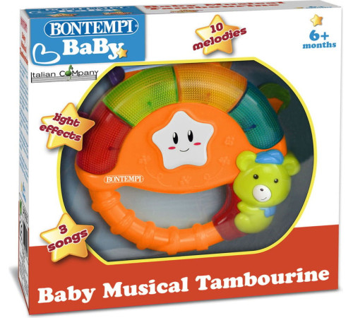 Bontempi 542125 Мой первый бубен bontempi 542125 Мой первый бубен
