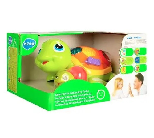 hola toys 868  jucarie muzicala "turtle"