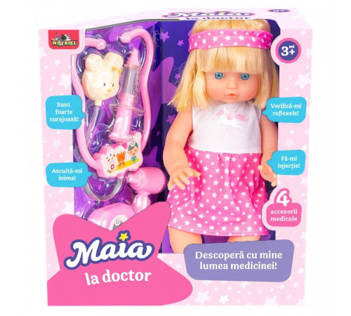 noriel int6078 papusa maia "la doctor"