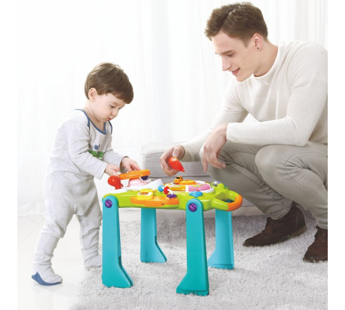 hola toys  2107 Трансформируемый детский игровой столик-ходунки