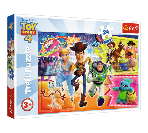 Trefl 14295 Пазлы-Макси "В погоне за приключениями. История игрушек" (24 эл.)  trefl 14295 Пазлы-Макси "В погоне за приключениями. История игрушек" (24 эл.)