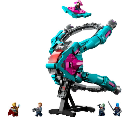 lego marvel 76255 constructor "noua navă a gardienilor" (1108 el.)