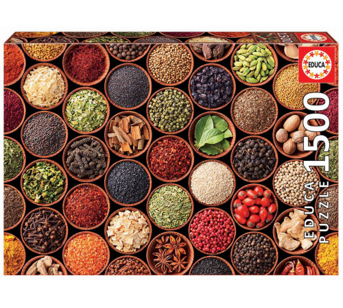 Educa 17666 Puzzle "Ierburi și condimente" (1500el)  educa 17666 puzzle "ierburi și condimente" (1500el)