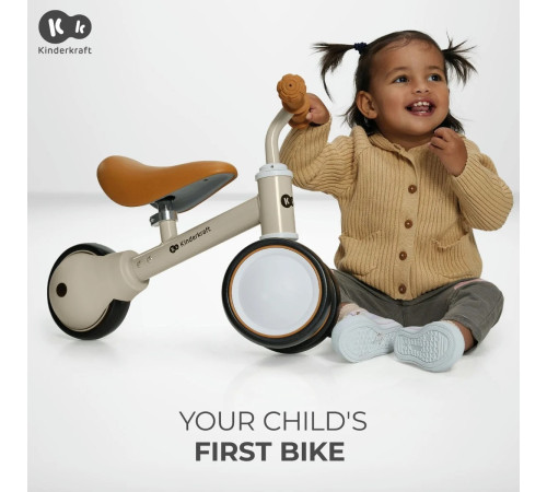 kinderkraft run bike cutie light beige