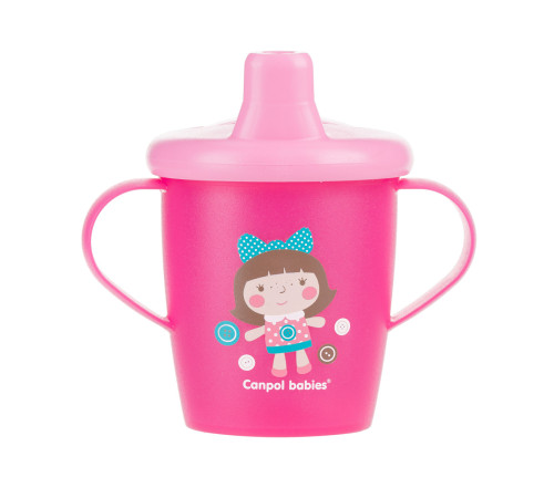 canpol 31/200 cană anti-scurgere "toys" (9 luni+) 250 ml.