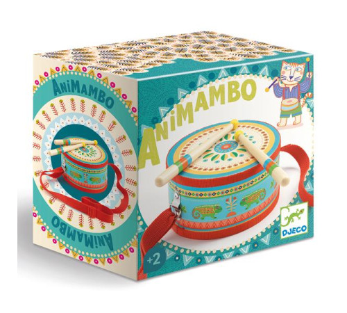 djeco dj06004 Музыкальная игрушки "Барабан"