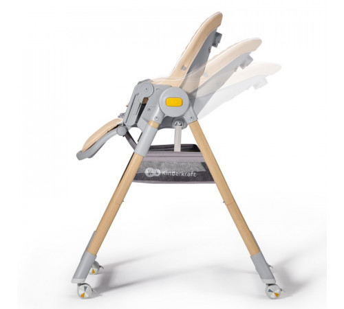 kinderkraft scaun pentru copii 2-in-1 lastree wood