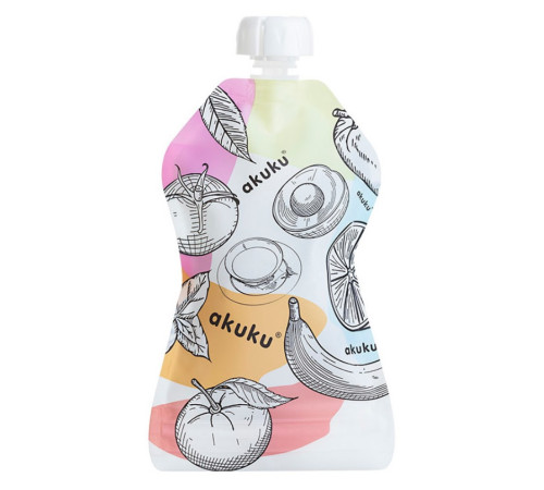 akuku-4591 pungă reutilizabilă pentru m&acirc;ncare 150 ml. (5 buc.)