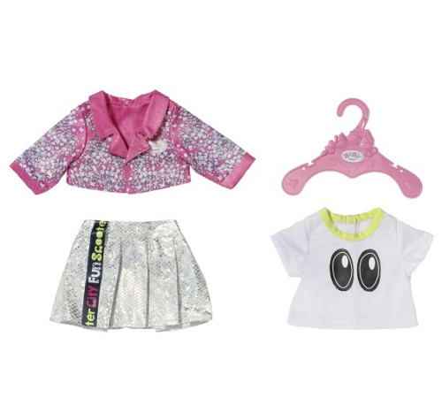 Детский магазин в Кишиневе в Молдове zapf creation 830222k Набор одежды "baby born city outfit style" (43 см.)