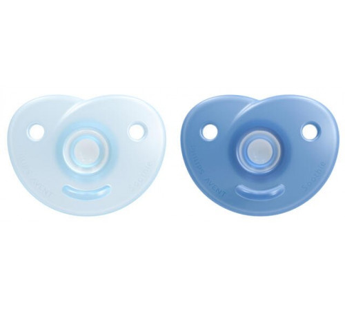 avent scf099/21 suzeta din silicon "soothie" (0-6 m.) 2 buc. 